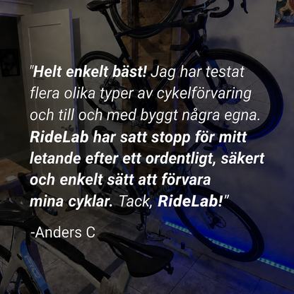 BikeHook - Väggmonterad cykelförvaring